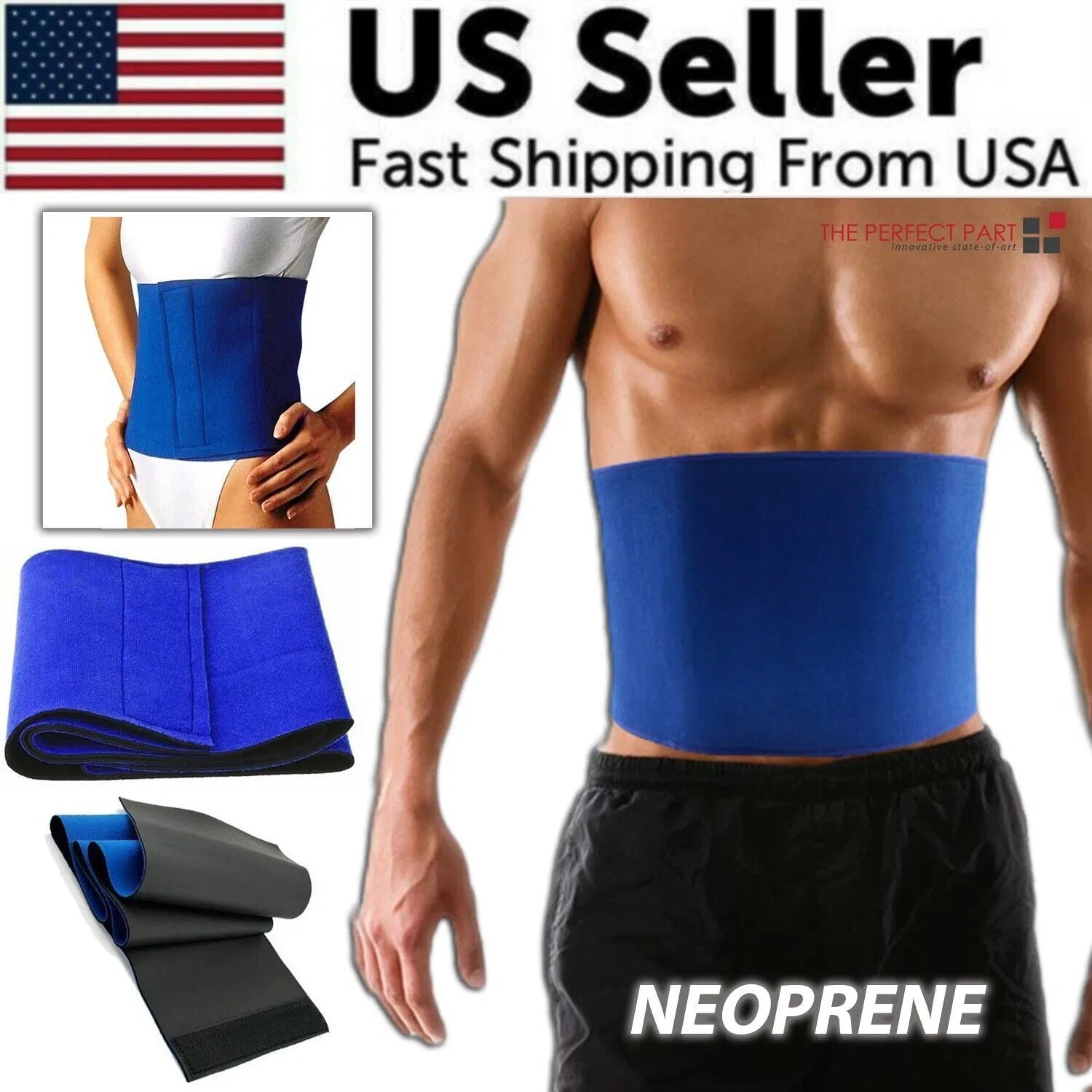 Waist Trimmer Sweat Belt