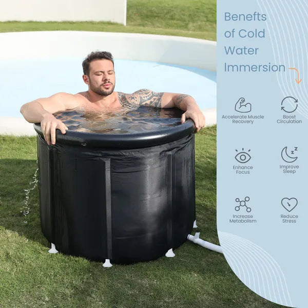 XXL Foldable Ice Bath Tub 102GL